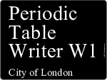 Periodic Table Writer