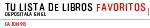 Tu LISTA DE Libros