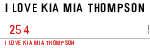 I LOVE KIA MIA THOMPSON  
