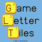 Game
 Letter
 Tiles