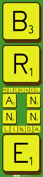  B
  R
 Michael
  A  N
  N  N
    Linda
     E 