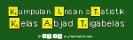 Kumpulan Insan STatistik
 Kelas Abjad Tigabelas