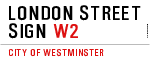 LONDON STREET SIGN