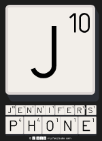 J
 JENNIFER