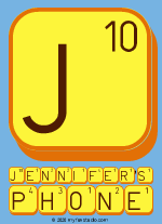 J
 JENNIFER