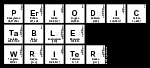 Periodic Table Writer