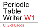Periodic Table Writer