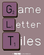 Game
 Letter
 Tiles