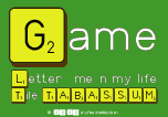 Game Letter  Me N My Life Tile TABASSUM