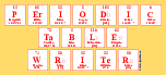 Periodic Table Writer