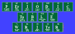 Periodic Table Writer