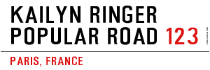 Kailyn Ringer Popular Road