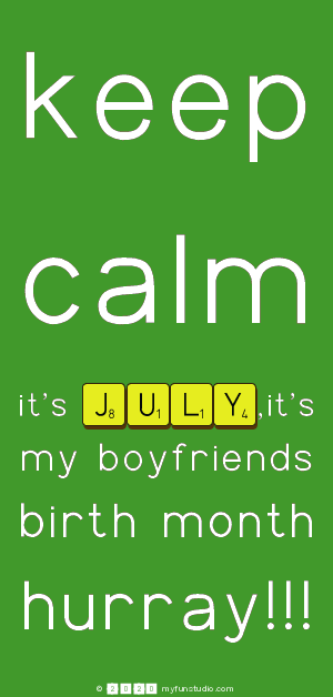 Keep
 Calm 
 It