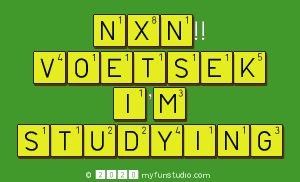  NXN!! VOETSEK   I