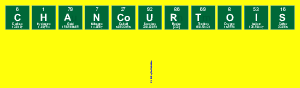 Chancourtois
 
 