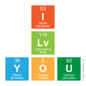 I
 Lv
 You