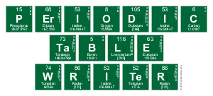 Periodic
 Table
 Writer