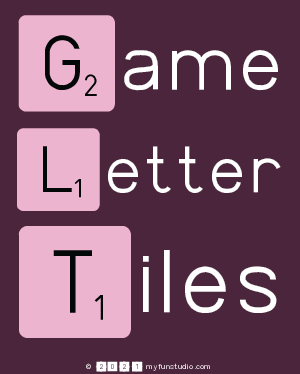 Game
 Letter
 Tiles