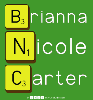 Brianna
 Nicole
 Carter