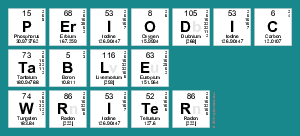 Periodic Table Writer