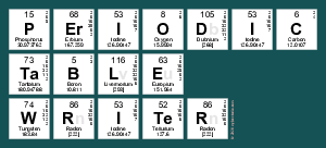 Periodic Table Writer
