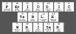 Periodic
 Table
 Writer