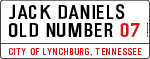 Jack Daniels Old Number