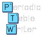 Periodic
 Table
 Writer