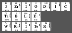 Periodic
 Table
 Writer