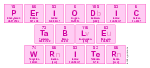 Periodic
 Table
 Writer