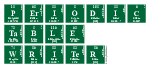 Periodic
 Table
 Writer