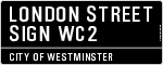 LONDON STREET SIGN