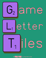 Game
 Letter
 Tiles