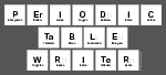 Periodic
 Table
 Writer