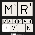 MR
 BAHMAN
 3VEN