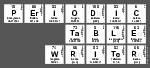 Periodic
 Table
 Writer
