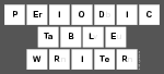 Periodic
 Table
 Writer