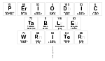 Periodic
 Table
 Writer
 