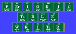 Periodic Table Writer