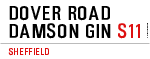 Dover Road  Damson Gin