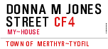 Donna M Jones STREET