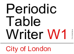 Periodic Table Writer