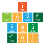 I
 Love
 You
 Too
