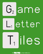 Game
 Letter
 Tiles