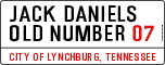 Jack Daniels Old Number