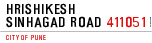 HrishiKesh Sinhagad Road