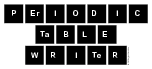 Periodic
 Table
 Writer