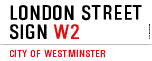 LONDON STREET SIGN