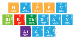 Happy
 Birthday
 Liza