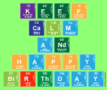 KEEP
 CALM
 AND
 HAPPY
 BIRTHDAY